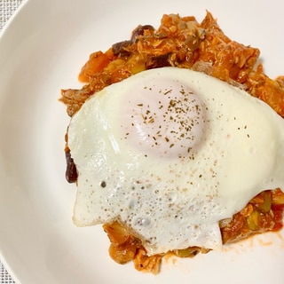 ダイエット飯に！鯖と豆の健康トマト煮込み